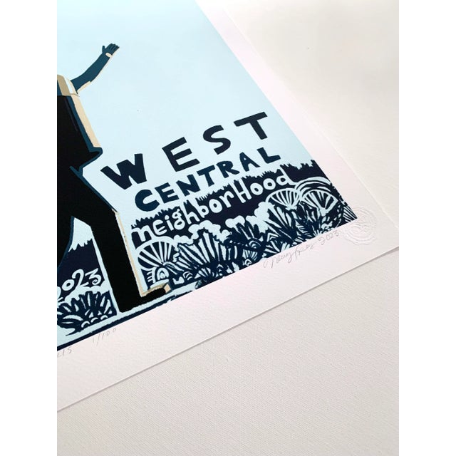 Neicy Frey "Boris" the Tin Man Limited Edition Giclee Print by Neicy Frey For Sale - Image 4 of 9