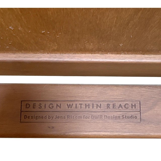 Jens Risom "Jens" Walnut Lounge Chair for Design Within Reach For Sale - Image 13 of 16