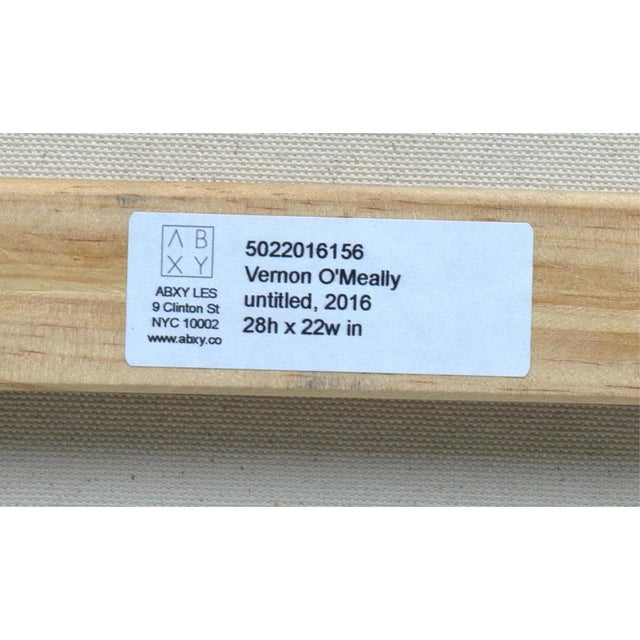 2010s Vernon O'Meally, Untitled', 2016. Acrylic and Collage on Canvas. For Sale - Image 5 of 5