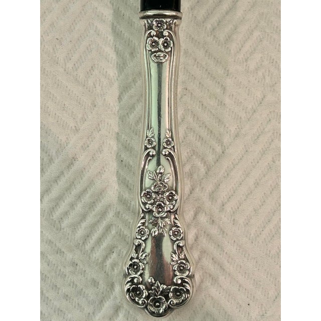 This vintage salad serving set is from Gorham in the popular “Buttercup” pattern. The molded plastic fork and spoon have...