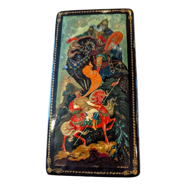 1970s Svyatogor the Giant (Святогор) by Artist N. Shakovah From Kholui For Sale