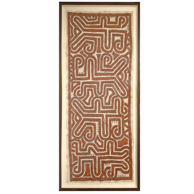 Framed Tapa Cloth From New Caledonia Chairish