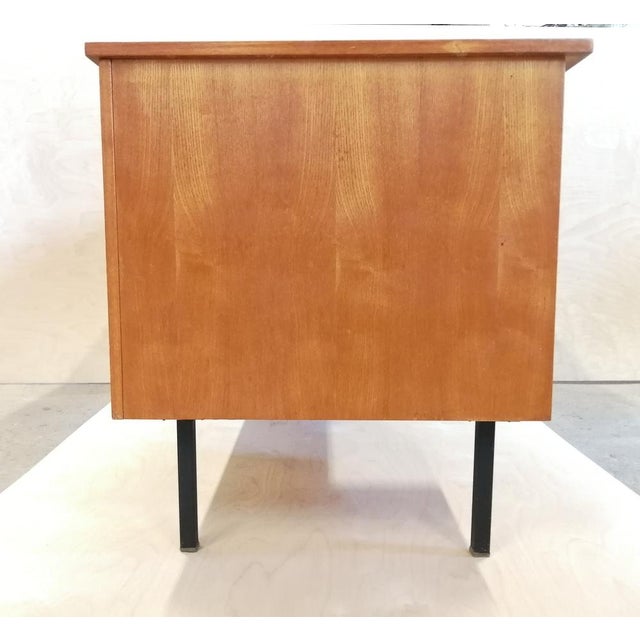 Writing Desk with Drawers, 1980s For Sale - Image 17 of 18
