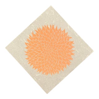 1970s James Omohundro Floral Serigraph For Sale