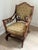 1900 - 1909 Victorian Walnut Parlor Suite – Settee & Platform Rocker (C. 1890–1910) For Sale - Image 5 of 8
