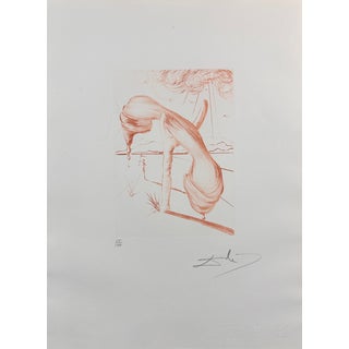 Dali Album Soft Telephone Hand Signed Numbered Etching Surreal Rare Art For Sale