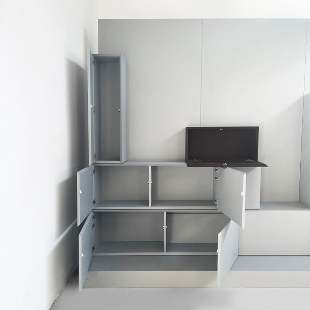 Italian Modern Grande Piatto Wall Sideboard by Andrea Branzi for Design Gallery Milano, 1991 For Sale - Image 4 of 18
