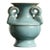 Chinese Ceramic Vase,Ru Ware Celadon Glaze Porcelain Vase Hand Carved Four Goat Head Statue For Sale