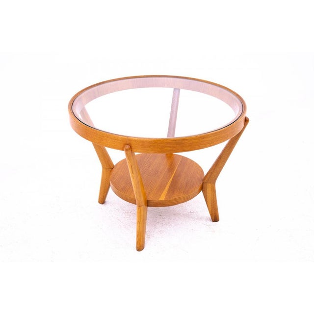 1950s 20th Century Walnut Table, Czech Republic, 1950s For Sale - Image 5 of 11