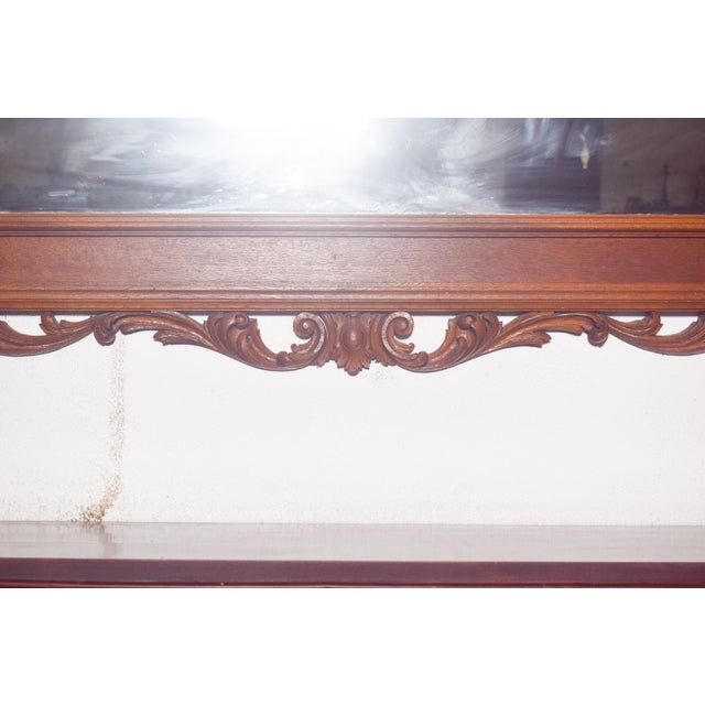 Antique Empire Wooden Mirror, 1800s For Sale - Image 13 of 15