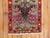 Vintage Zabihi Collection Botanical Turkish Small Rug For Sale - Image 4 of 4
