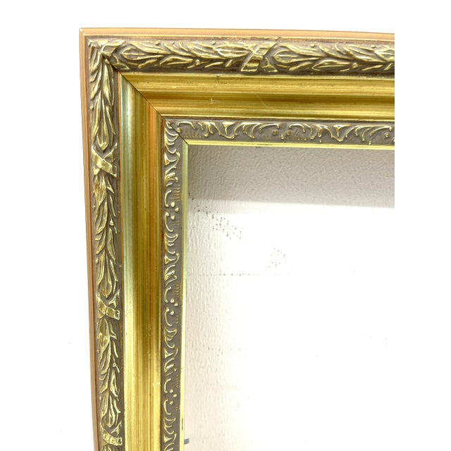 French Italian Gold Wood Picture Frame For Sale - Image 3 of 8