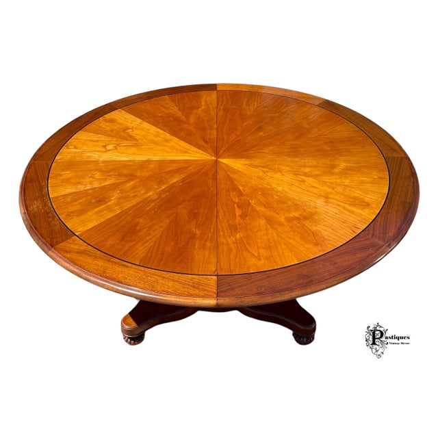 Vintage Baker Milling Road Italian Neoclassical Style Matched Grain