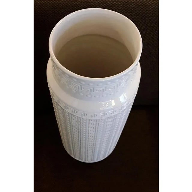 Large Vintage German Ceramic Vase from Scheurich, 1970s, in Very Good conditions. Designed 1970 to 1979 This piece has an...