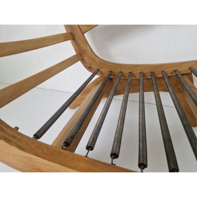 Modernist Oak Easy Chair by Jan Den Drijver, 1940s For Sale - Image 9 of 17