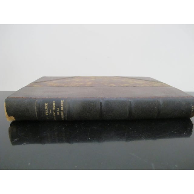Animal Skin Anatole France Limited Edition Les Sept Femmes La Barbe-Bleue Paris 1921 Book For Sale - Image 7 of 9