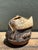 Brown Vintage Original Abstract Studio Pottery Vase For Sale - Image 8 of 12