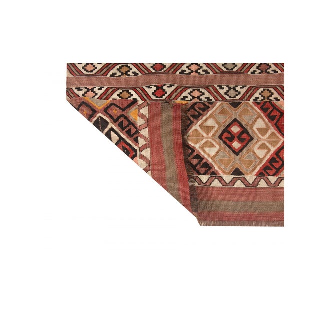 Small Vintage Turkish Kilim Rug - 2`6" X 4`8" For Sale In Los Angeles - Image 6 of 6