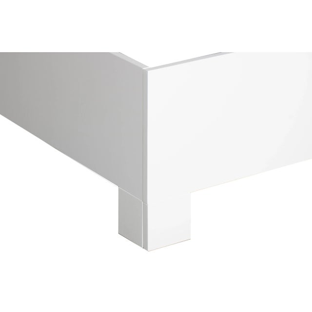 David Francis Tulum Bed Twin - White For Sale - Image 4 of 12