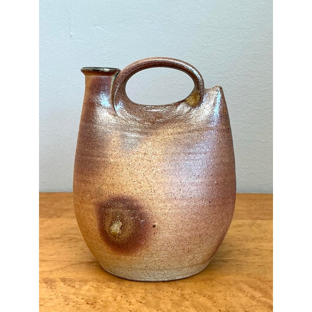 Vintage Original Studio Pottery Pitcher For Sale - Image 11 of 12