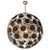 Black Outstanding Modernist Vistosi Disc Sputnik Chandelier with Black and Clear Discs For Sale - Image 8 of 8