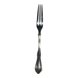 Vintage Petite Silver Plate Fork For Sale