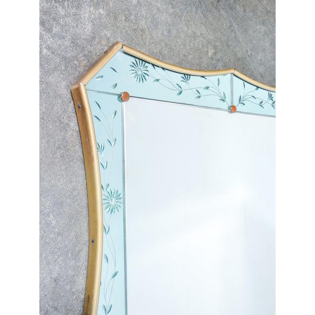 Console Table with Mirror from Cristal Art, 1950s, Set of 2 For Sale - Image 4 of 18