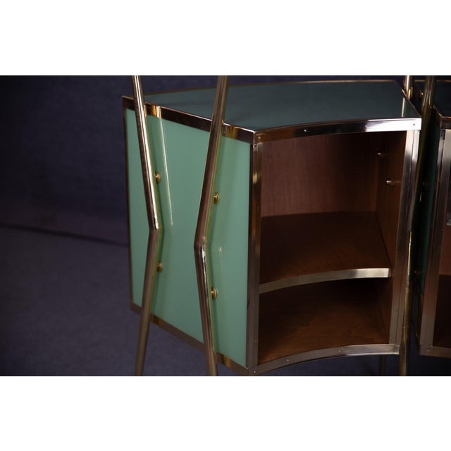 Curved Dry Bar in Brass from Justfurnituress For Sale - Image 12 of 13