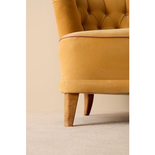 Sofa from AB Erik Eks Snickerifabrik, Malmö, Sweden, 1940s For Sale - Image 4 of 9