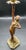 Antique Signed Ludwig Beck ( L. Beck ) Bronze Art Nouveau Table Lamp For Sale - Image 9 of 13