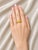 Beautiful 14K yellow gold eternity wedding band featuring numerous brilliant round yellow diamonds totaling 3.5 carats....