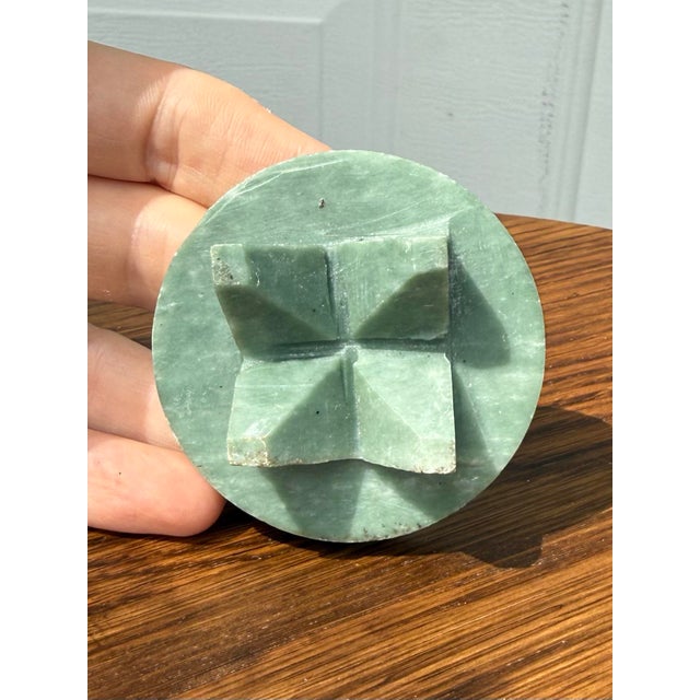 Carved Jade Stone Puzzle Ball For Sale - Image 4 of 7