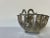 Vintage Reticulated Ram's Head Silver-Plated Fruit Bowl For Sale - Image 10 of 12