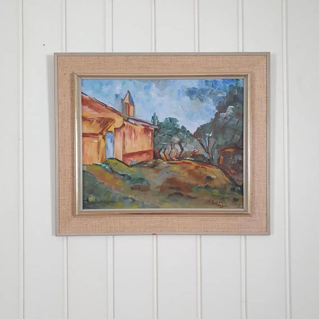 H. G-Son, Cézanne Study, 1963, Oil on Panel For Sale - Image 18 of 18