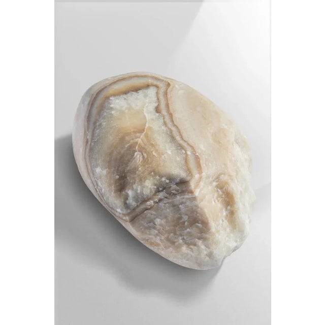 Not Yet Made - Made To Order White Onyx Coffee Table by Pierre De Valck For Sale - Image 5 of 6