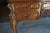 Remarkable French Provincial writing desk . Crafted of walnut with intricately carved details at the corners, perfectly...