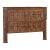 King Size Headboard Constructed From an Antique Carved Teakwood Door and Pillars For Sale
