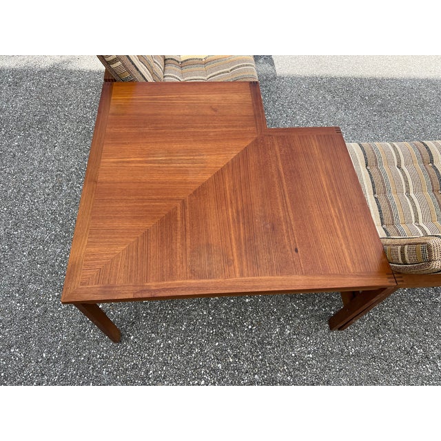 1950s France and Sons ,John Stuart Modular Set Teak-- Framed 4 Pieces For Sale - Image 9 of 16