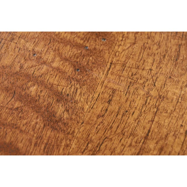 French Louis XIV Style Walnut Writing Table Desk For Sale - Image 11 of 13