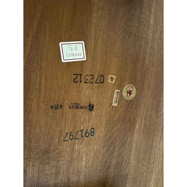 Stickley Harvey Ellis Dining Table With Inlays and Chairs For Sale In Philadelphia - Image 6 of 9