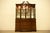 Baker Furniture Georgian Flame Mahogany Lighted Breakfront Bookcase Cabinet With Drop Front Secretary Desk, Circa 1960s For Sale - Image 14 of 17