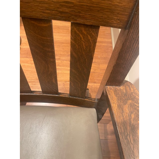 Early 20th Century Arts and Crafts Rocking Chair For Sale In Denver - Image 6 of 7