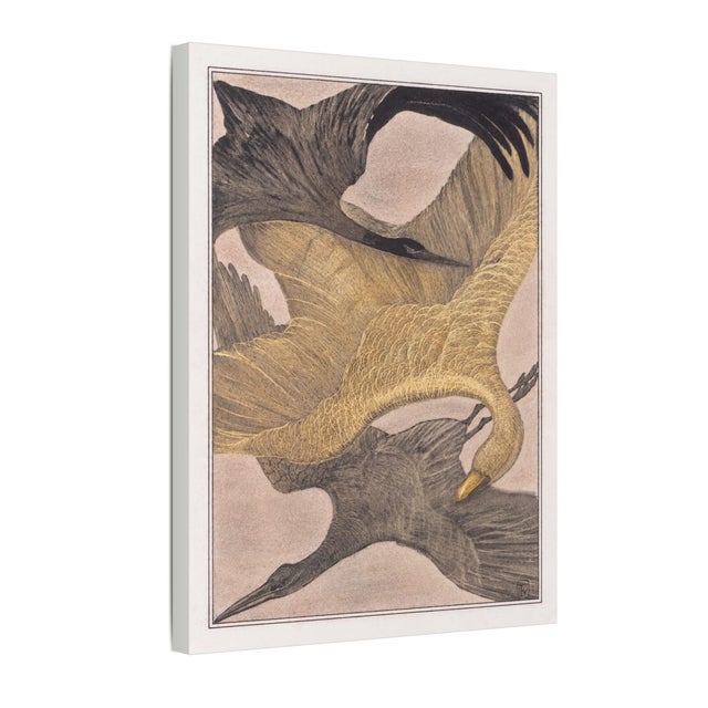 Introduce a spectacular commanding masterpiece of late nineteenth century European Symbolist majesty and organic line...