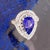 2010s Natural Tanzanite Diamond Ring 14k Gold 4.54 TCW GIA Certified For Sale - Image 5 of 12