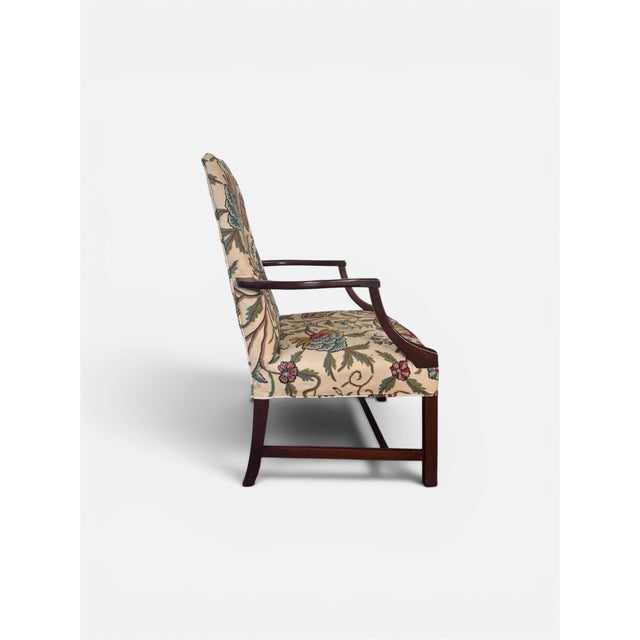 1980s Hickory Chair Martha Washington Lolling Chair, James River Collection For Sale In Washington DC - Image 6 of 9