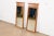 Mid-Century Modern Thomasville Mid-Century Hollywood Regency Burled Walnut Wall Mirrors, Pair For Sale - Image 3 of 10