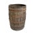 Vintage Wood & Iron Barrel For Sale