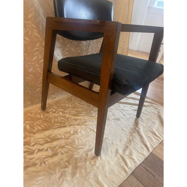 Brown 1960s Mid Century Modern Vintage wh Gunlocke Office Chair For Sale - Image 8 of 13