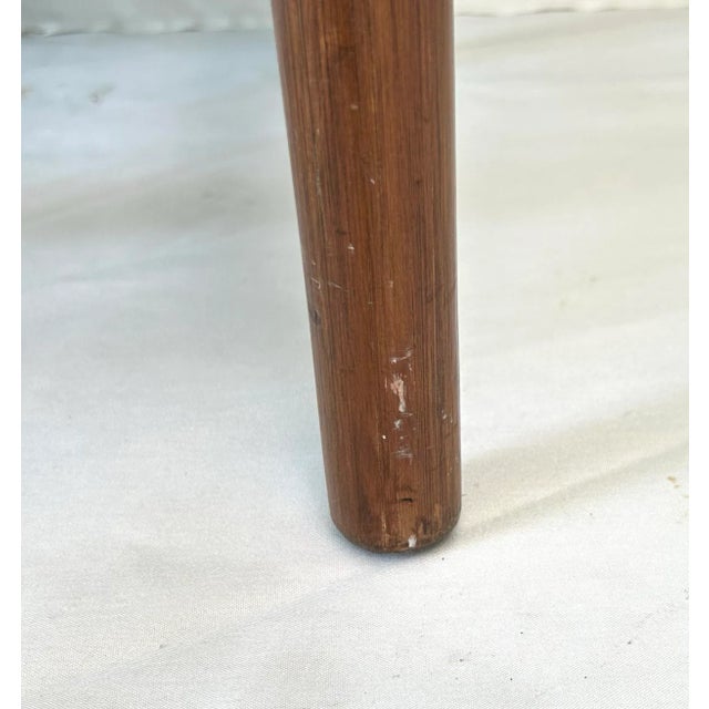 1970s Clark Casual Bamboo & Rattan Side Table – Vintage Coastal Coffee or Accent Table For Sale In Louisville - Image 6 of 8