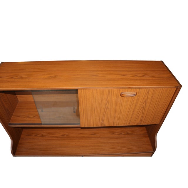 Teak MidCentury Mod Hutch Chairish